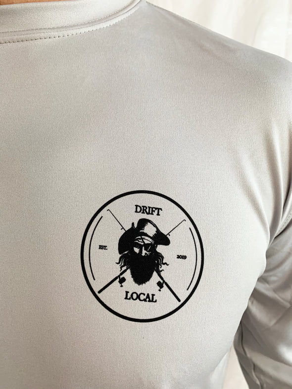 Men's Drift Local Pirate L/S - Athletic Grey