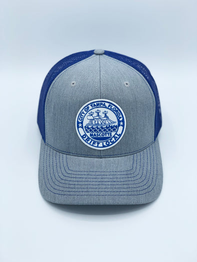 Tampa "Mascotte" Hat - Grey/Blue