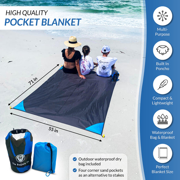 The Perfect Outdoor Blanket with Dry Bag